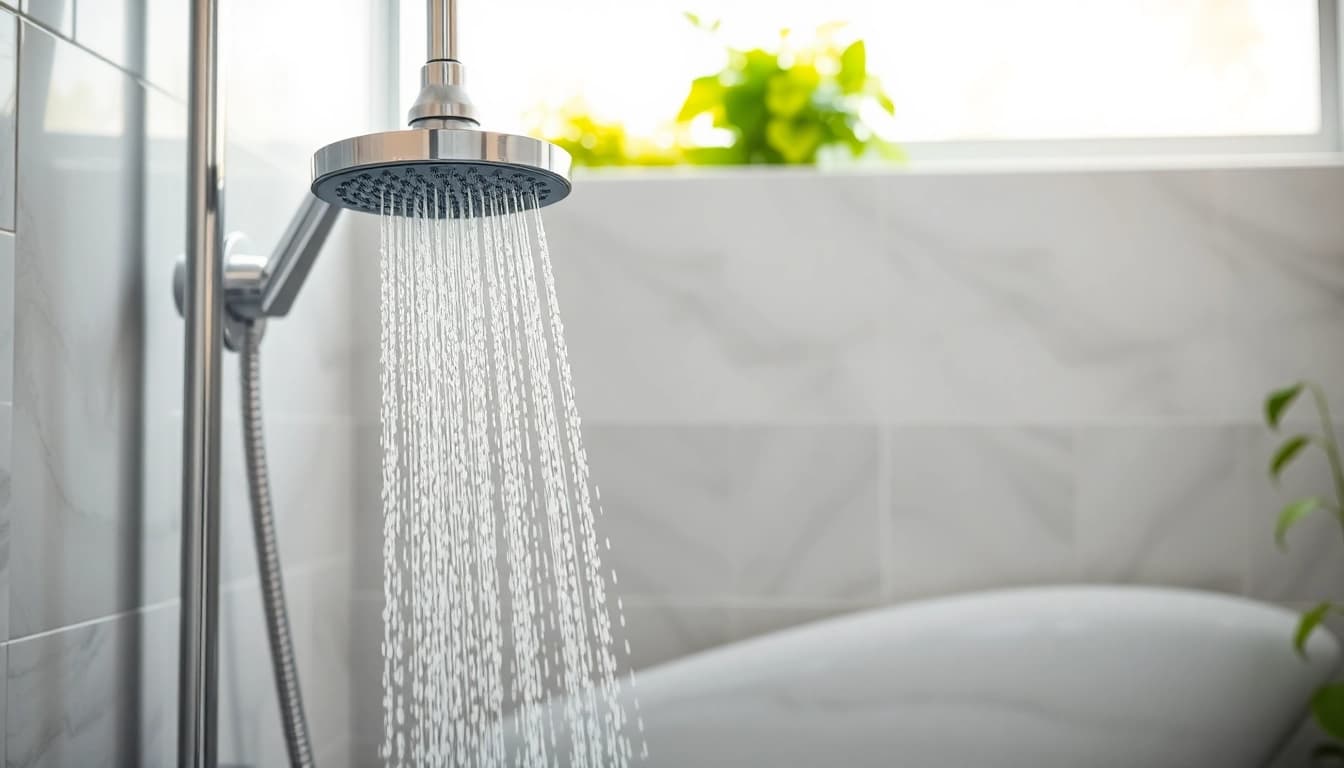 Explore elegant shower uk fittings enhancing a modern bathroom's luxury ambiance.